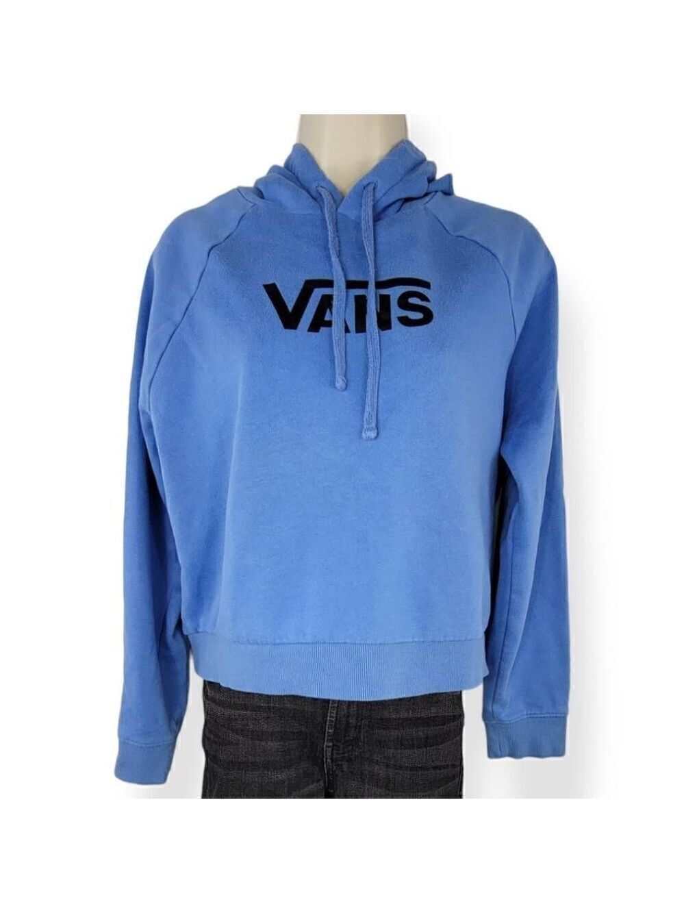 Vans Cropped Boxy  Hoodie Small